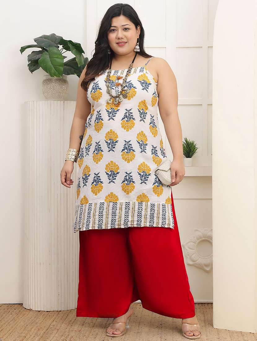 women plus size solid palazzo - 22378722 -  Standard Image - 5