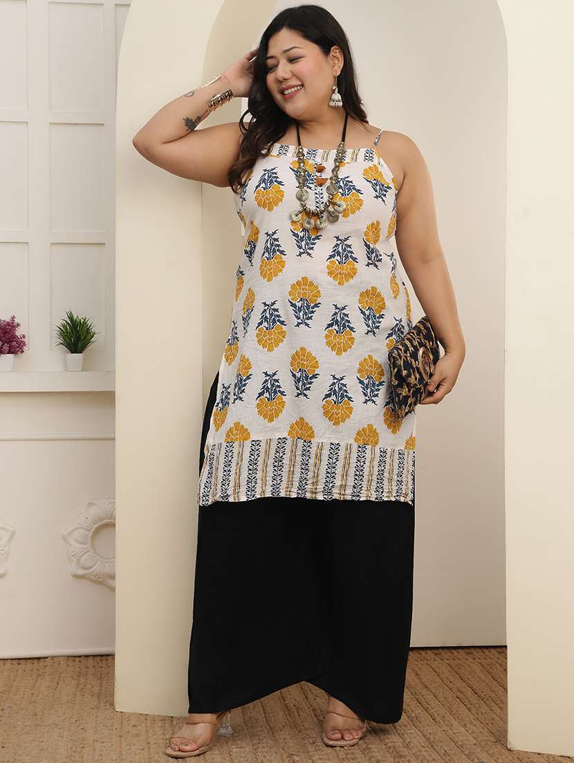 women plus size solid palazzo - 22378729 -  Standard Image - 5