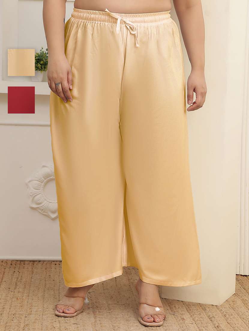 multi colored rayon palazzos
