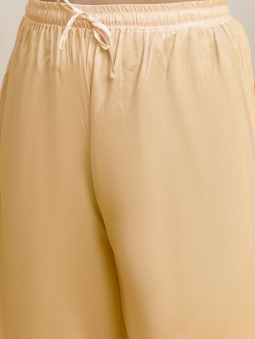 multi colored rayon palazzos - 22378847 -  Standard Image - 5