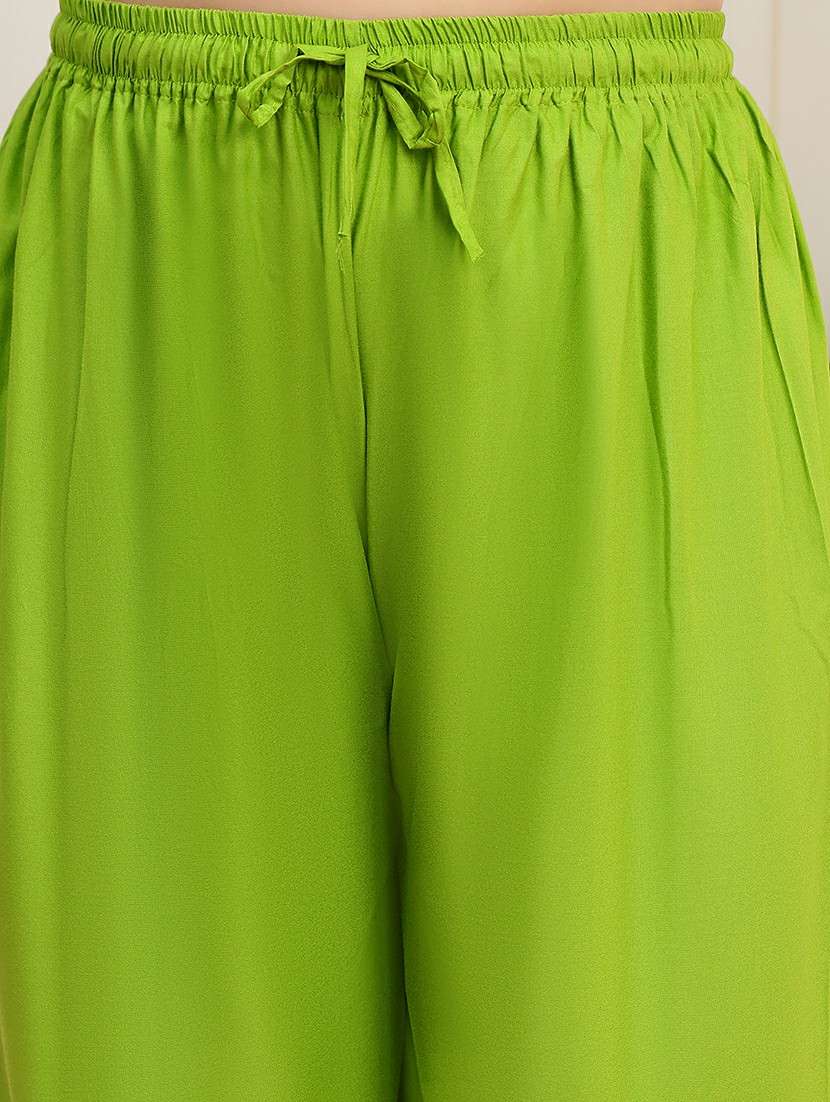 Women Pack Of 2 Plus Size Solid Palazzo - 22378927 -  Standard Image - 5