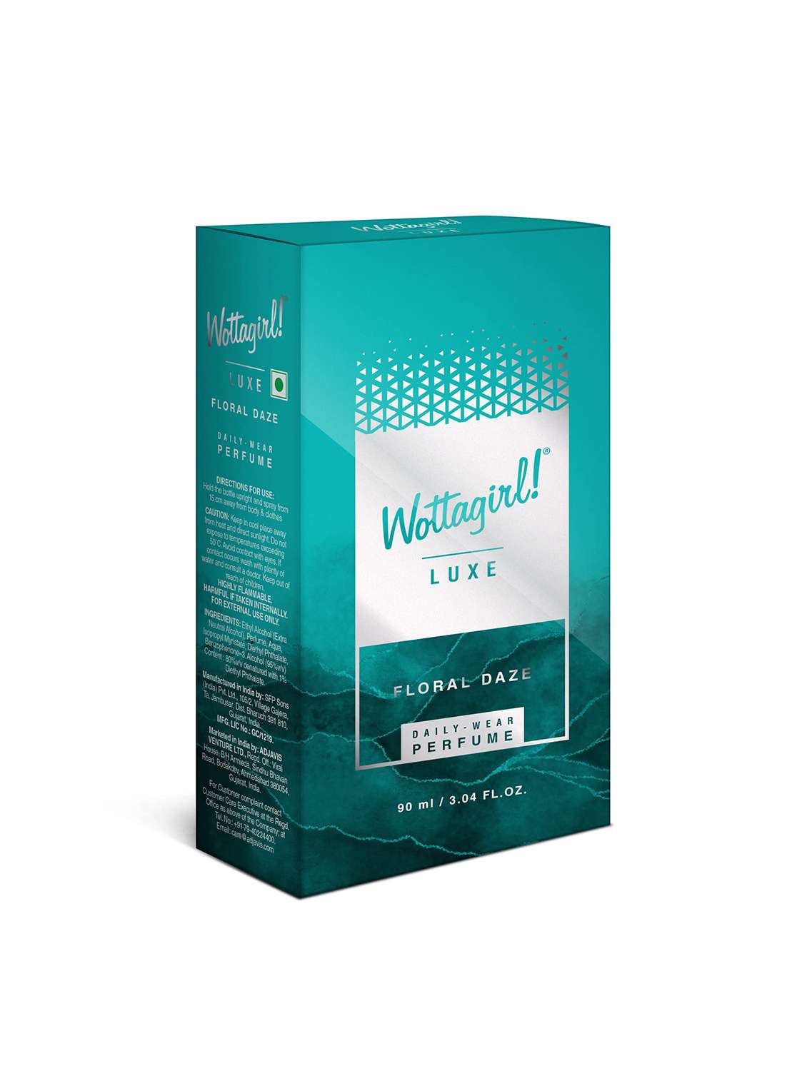 wottagirl! luxe floral daze long lasting perfume- for women (90ml) - 22379322 -  Standard Image - 3