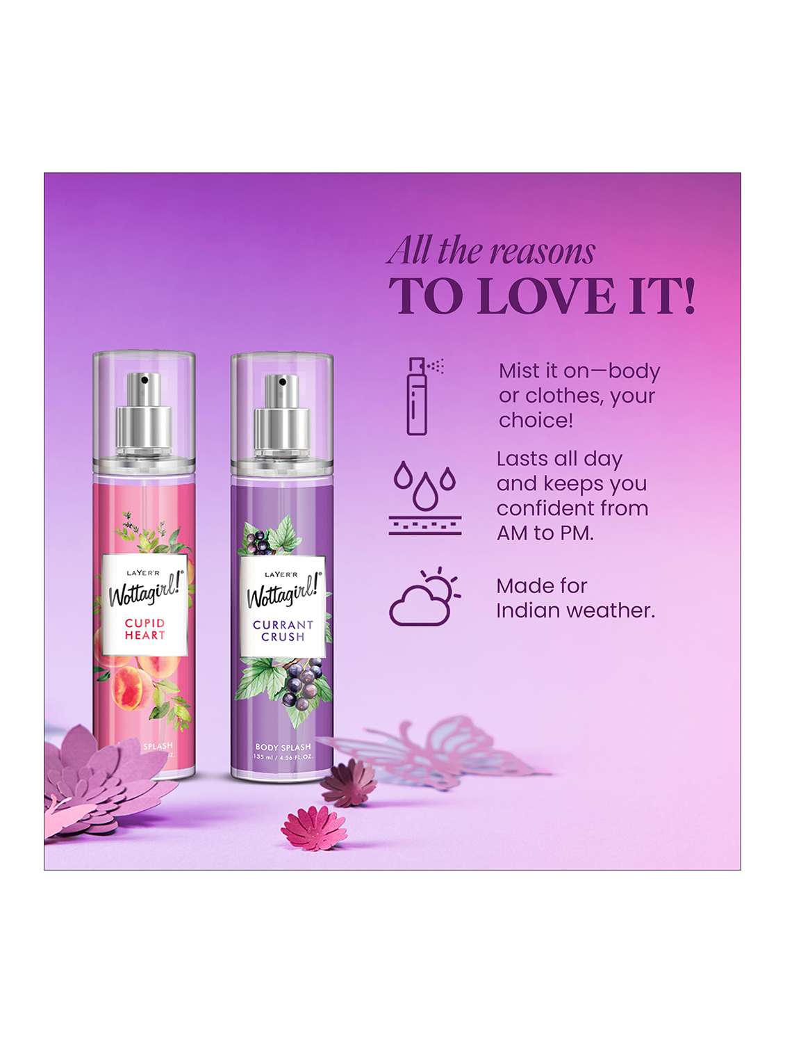 women wottagirl longlasting fragrance pack of 2 - 22379340 -  Standard Image - 5