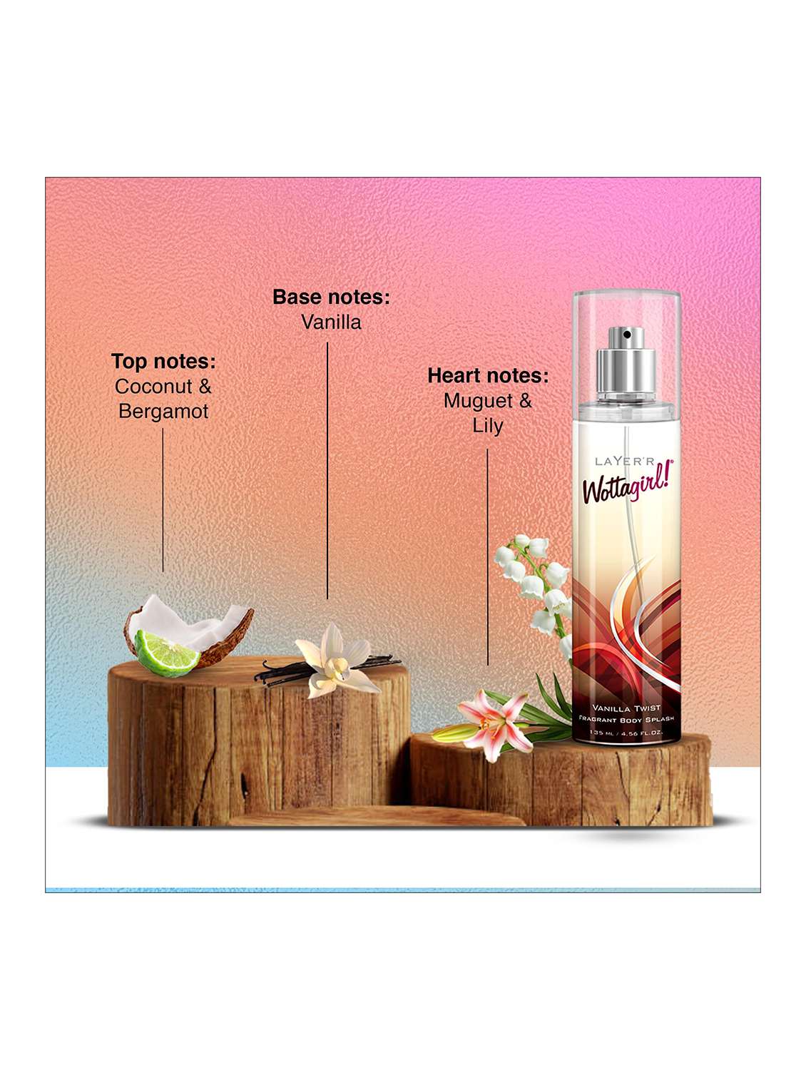 women wottagirl longlasting fragrance pack of 3 - 22379363 -  Standard Image - 3