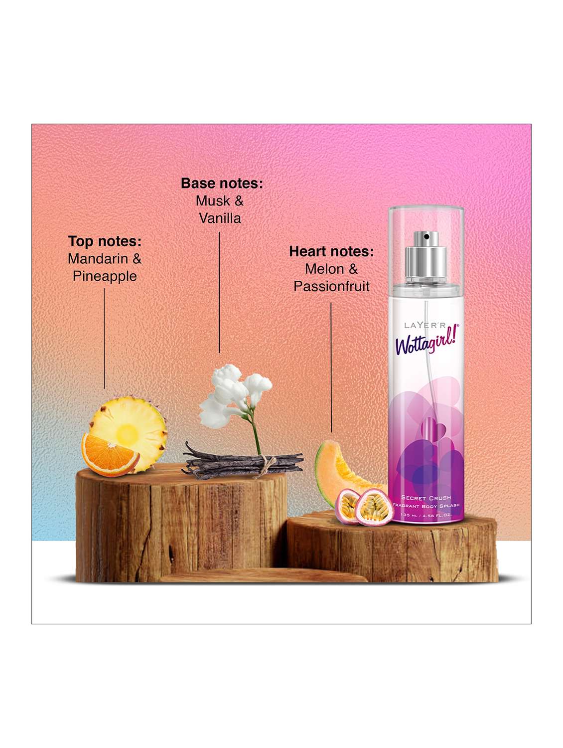 women wottagirl longlasting fragrance pack of 3 - 22379363 -  Standard Image - 5