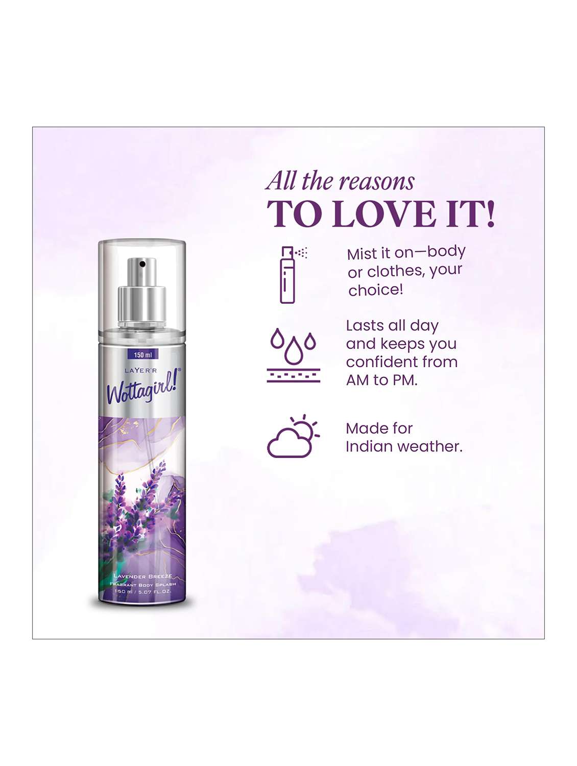 women wottagirl longlasting fragrance  - 22379367 -  Standard Image - 3