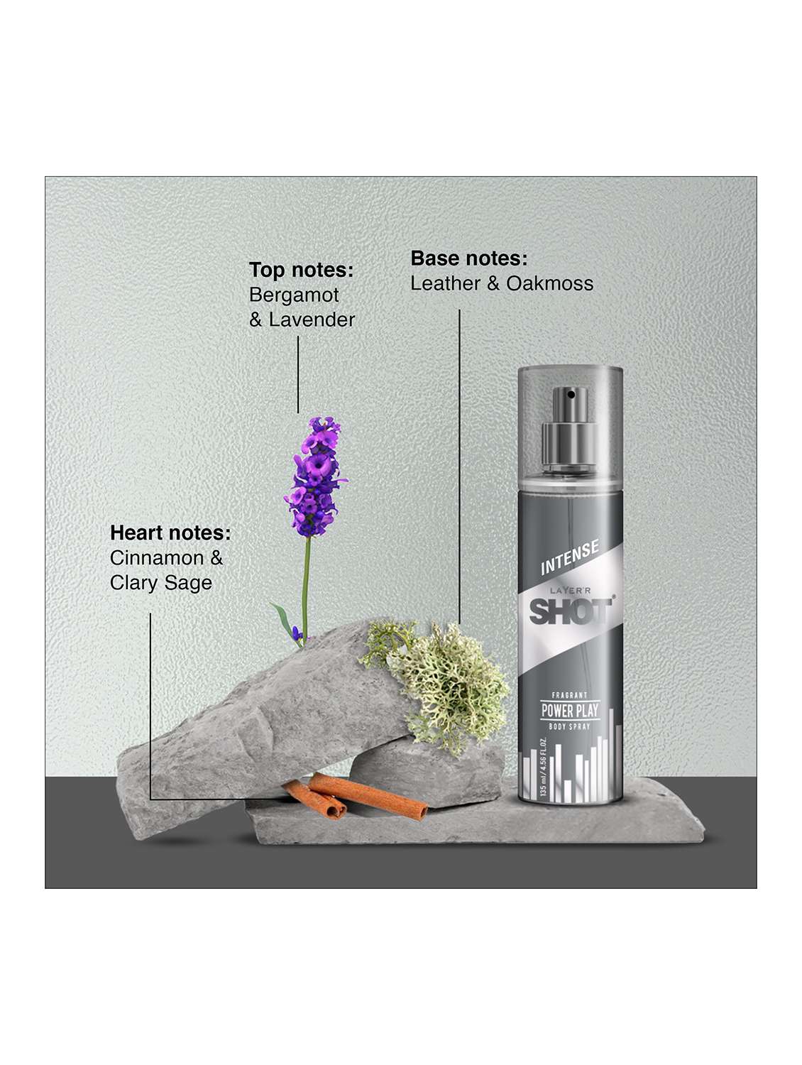 layer'r shot iconic long lasting fragrance body spray  -  for men (270 ml, pack of 2) - 22379382 -  Standard Image - 3