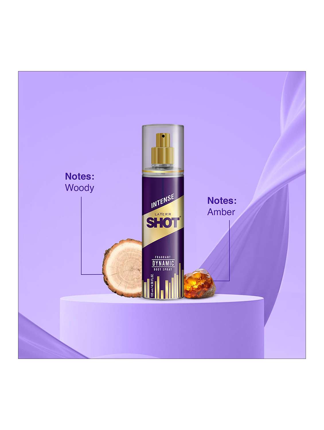 layer'r shot iconic long lasting fragrance body spray  -  for men (270 ml, pack of 2) - 22379383 -  Standard Image - 3