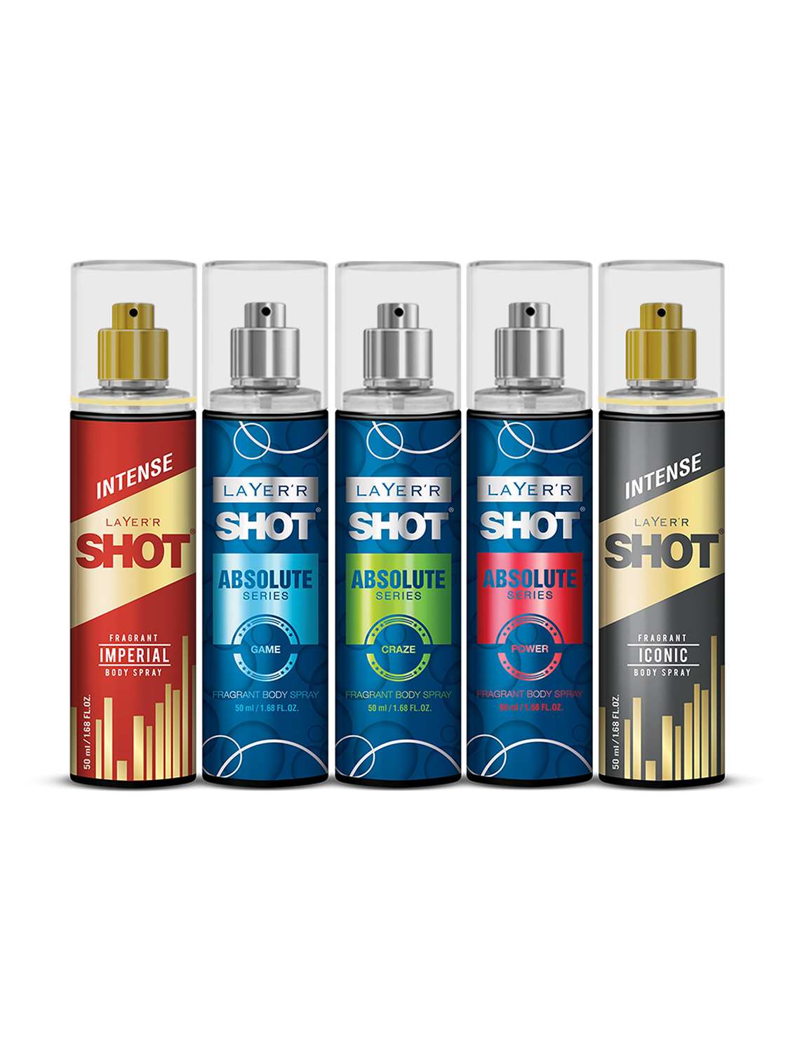  long lasting fragrance body spray  -  for men pack of 4