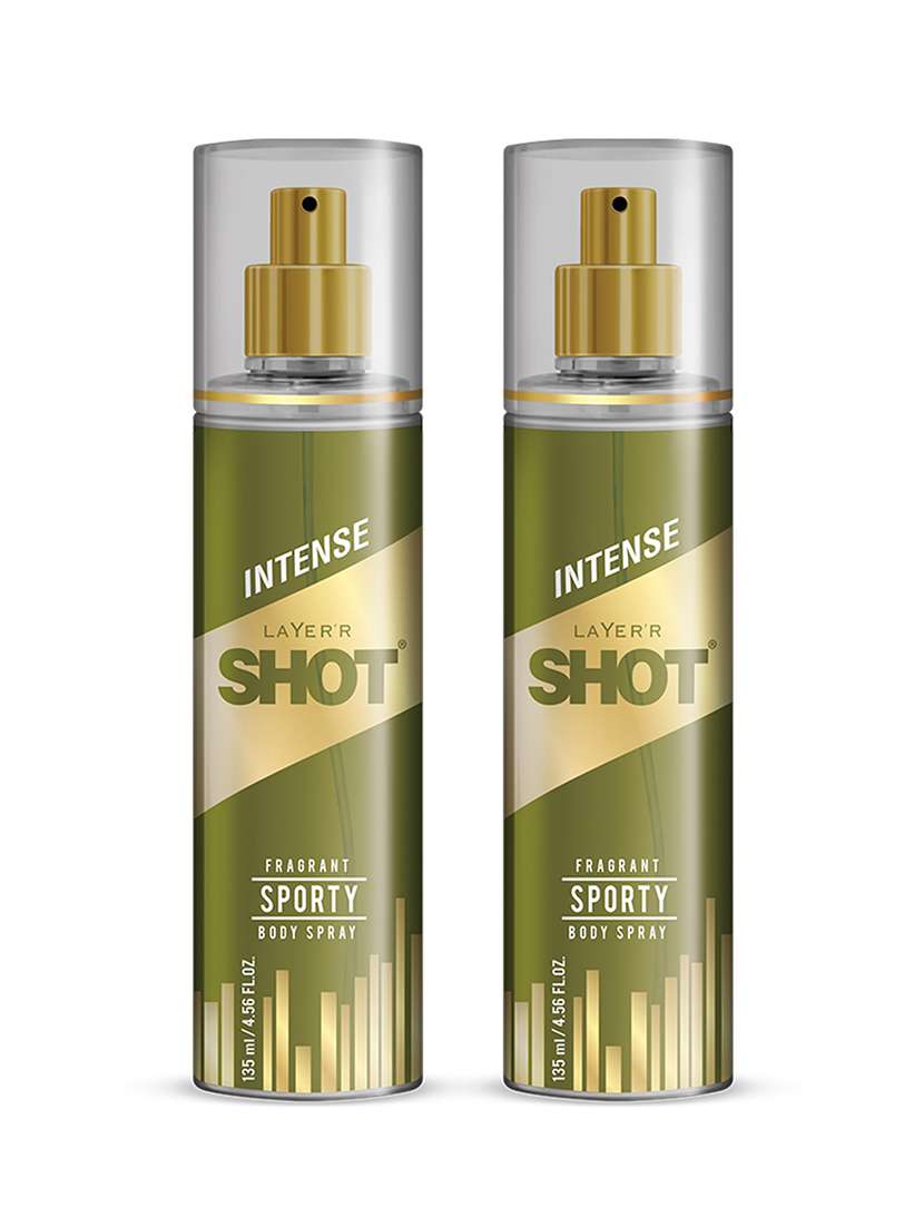  long lasting fragrance body spray  -  for men pack of 2