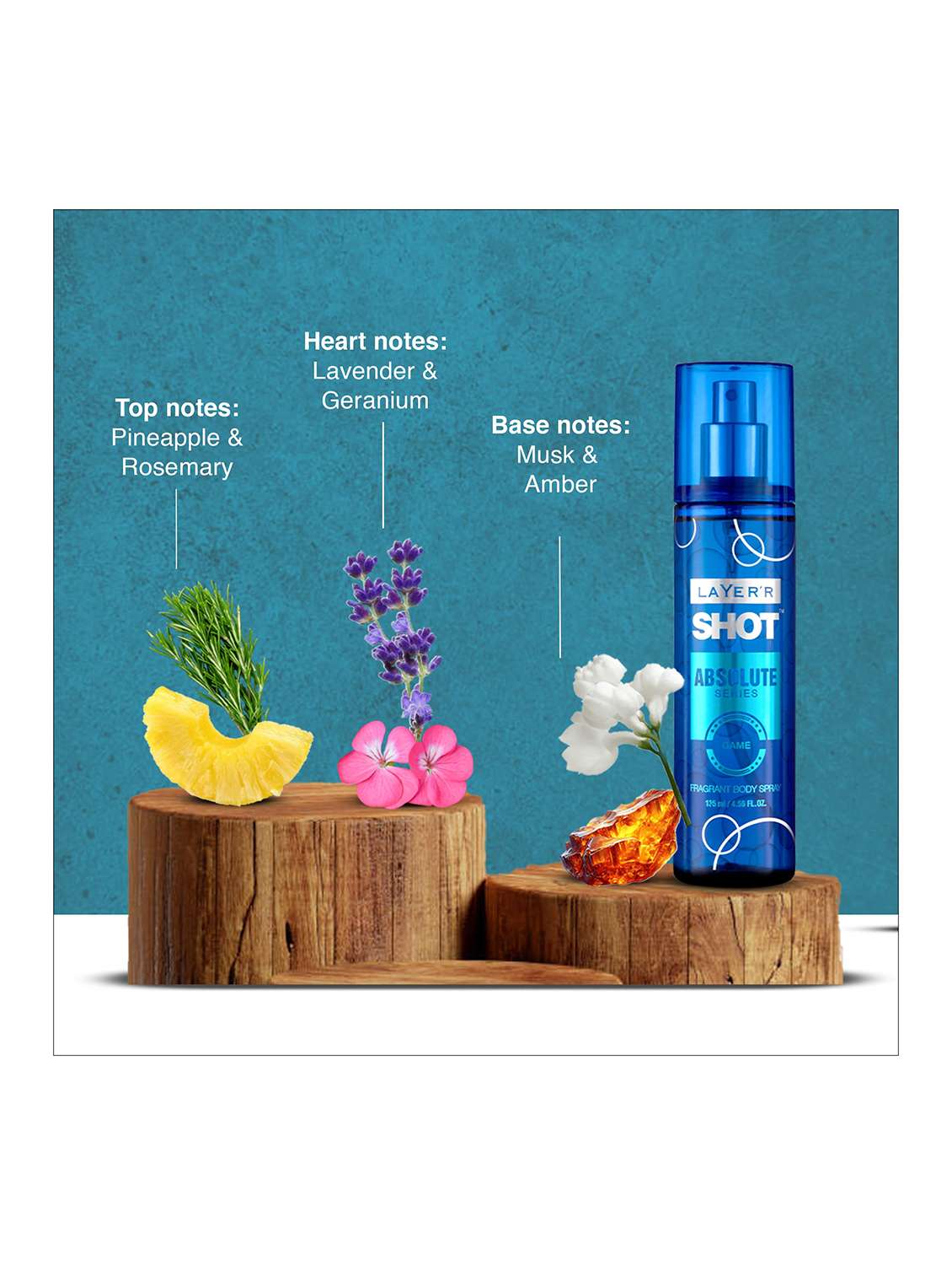 long lasting fragrance body spray  -  for men pack of 2 - 22379390 -  Standard Image - 3