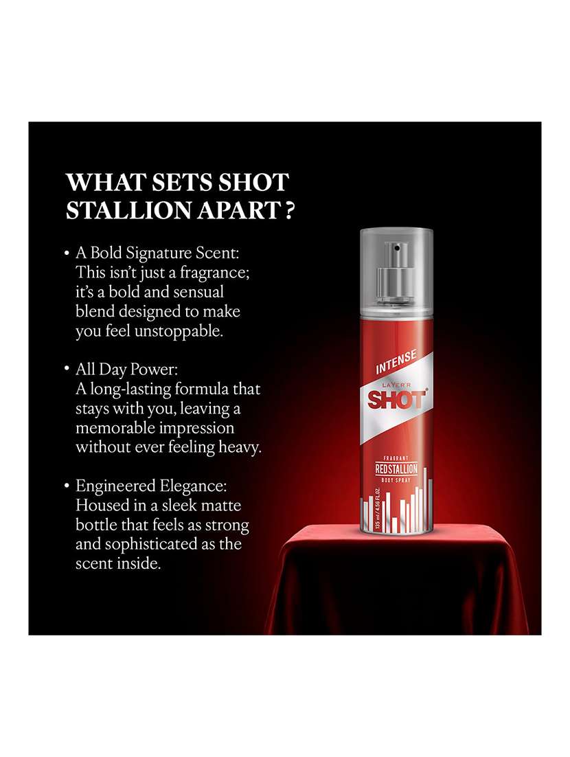 long lasting fragrance body spray  -  for men pack of 2 - 22379394 -  Standard Image - 3