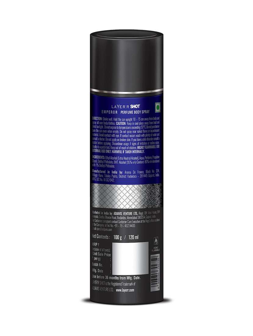 long lasting fragrance body spray  -  for men pack of 2 - 22379407 -  Standard Image - 3