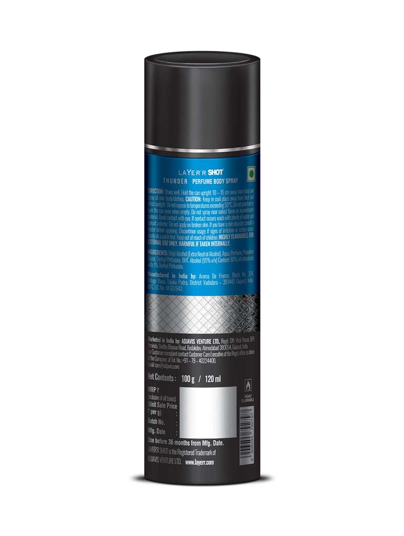 Long Lasting Fragrance Body Spray - For Men Pack Of 2 - 22379409 -  Standard Image - 3