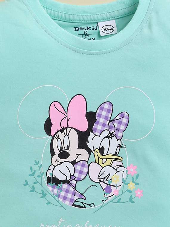 girls pack of 2 printed short sleeve top - 22379608 -  Standard Image - 5