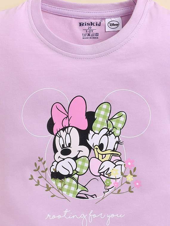 girls pack of 2 printed short sleeve top - 22379610 -  Standard Image - 5