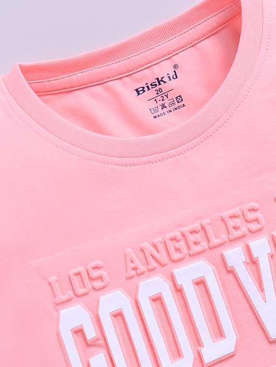 girls pack of 2 printed short sleeve top - 22379613 -  Standard Image - 5