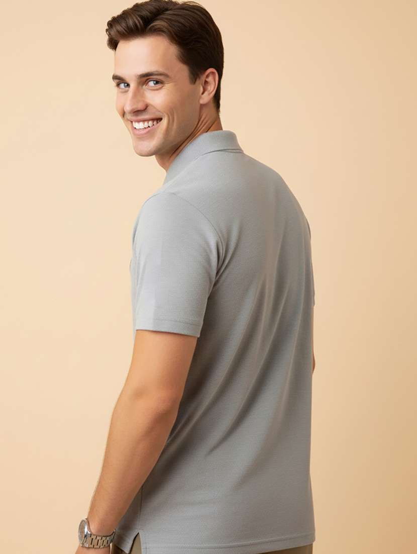 men printed short sleeve regular fit polo t-shirt - 22380657 -  Standard Image - 3