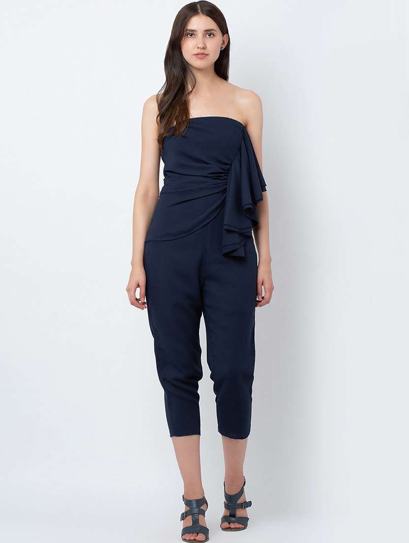 women soldi strapless tube jumpsuit
