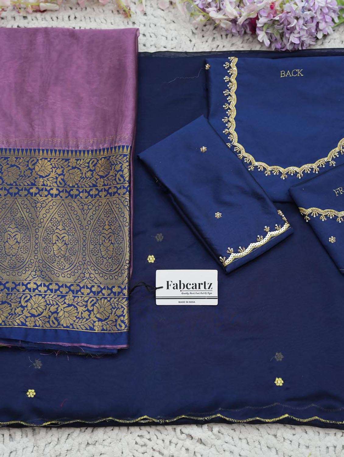 pink silk flared lehenga - 22380912 -  Standard Image - 3
