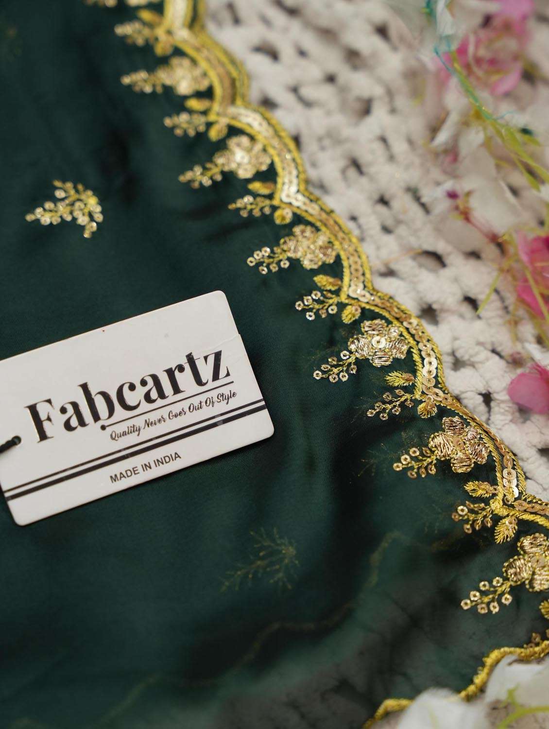 women self design south indian style unstitched lehenga choli set - 22380969 -  Standard Image - 5