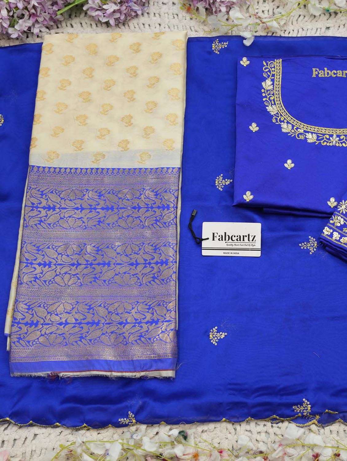 women self design south indian style unstitched lehenga choli set - 22380974 -  Standard Image - 3