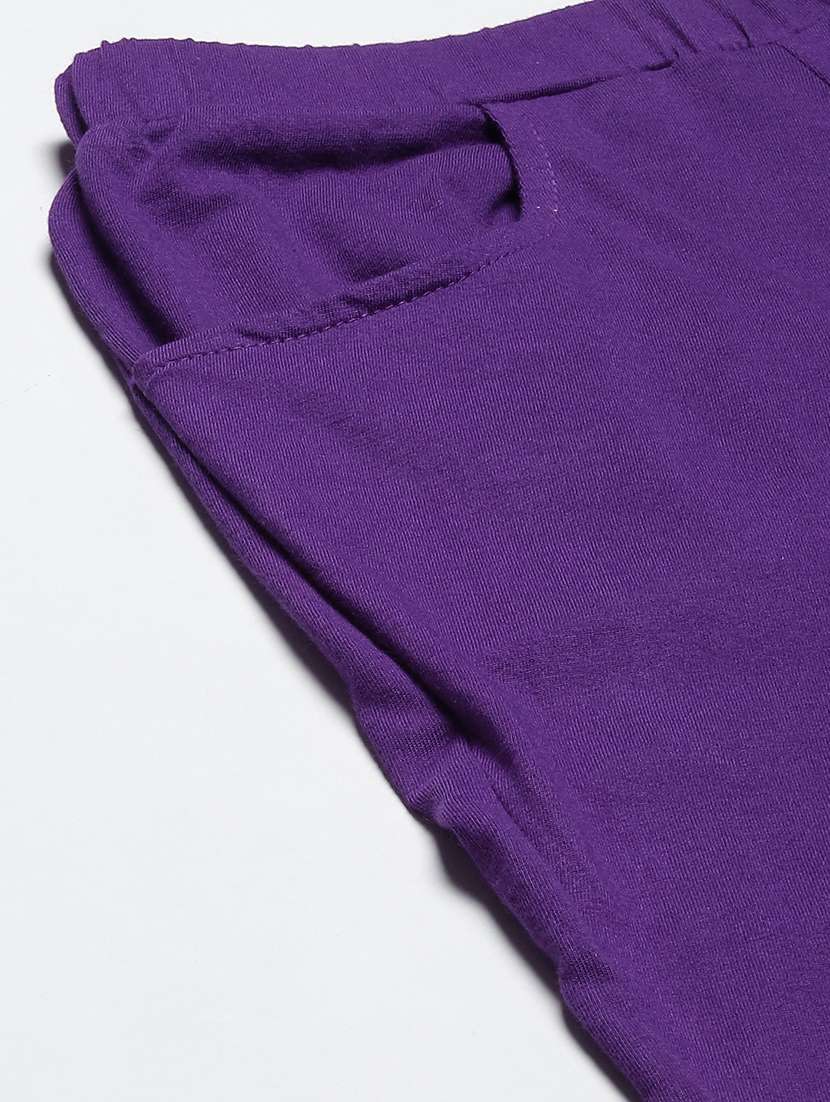 women solid mid rise capri - 22381280 -  Standard Image - 5