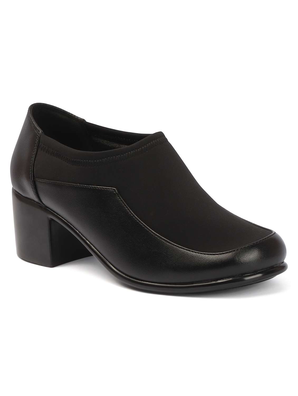 women black slip on pump - 22381599 -  Standard Image - 3