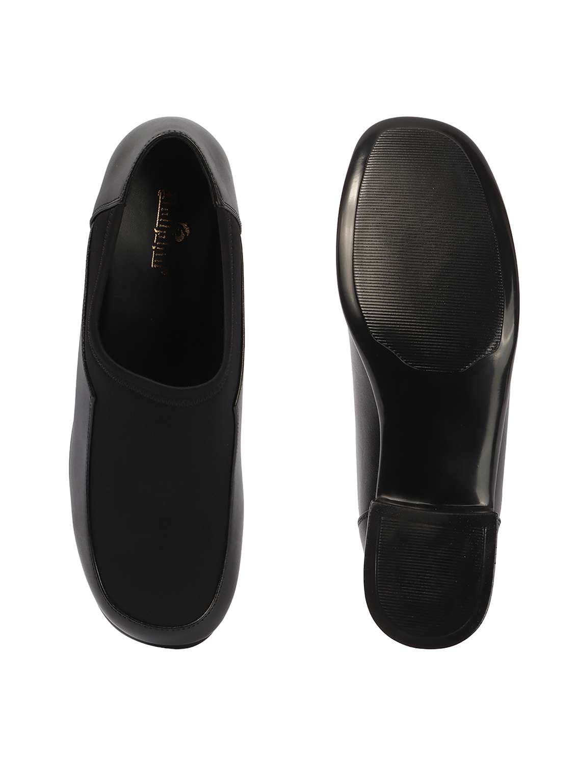 women black slip on pump - 22381599 -  Standard Image - 5