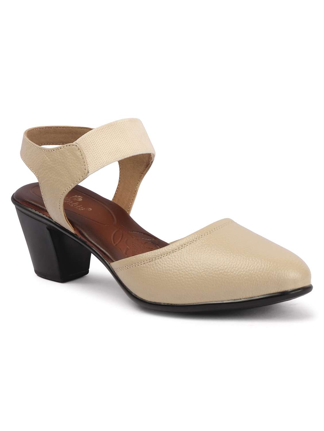 women cream ankle strap sandal - 22381604 -  Standard Image - 3