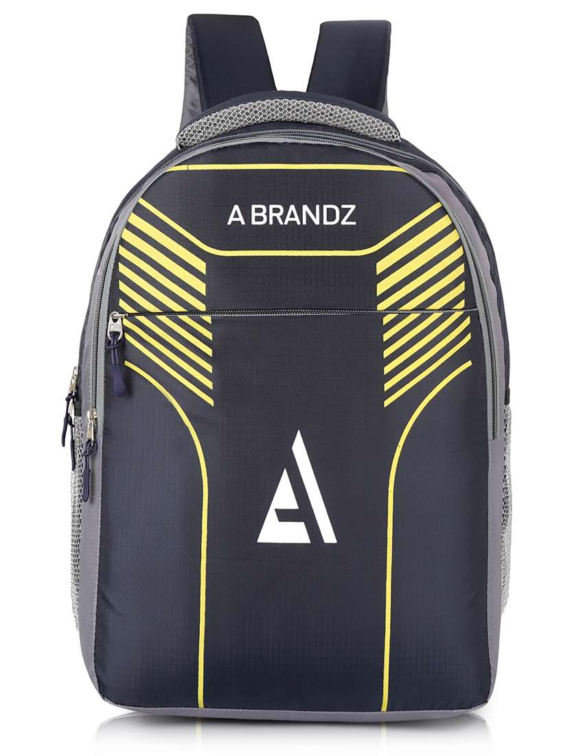 men printed backpack