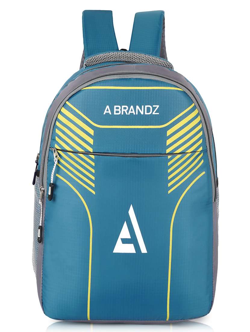 men printed backpack