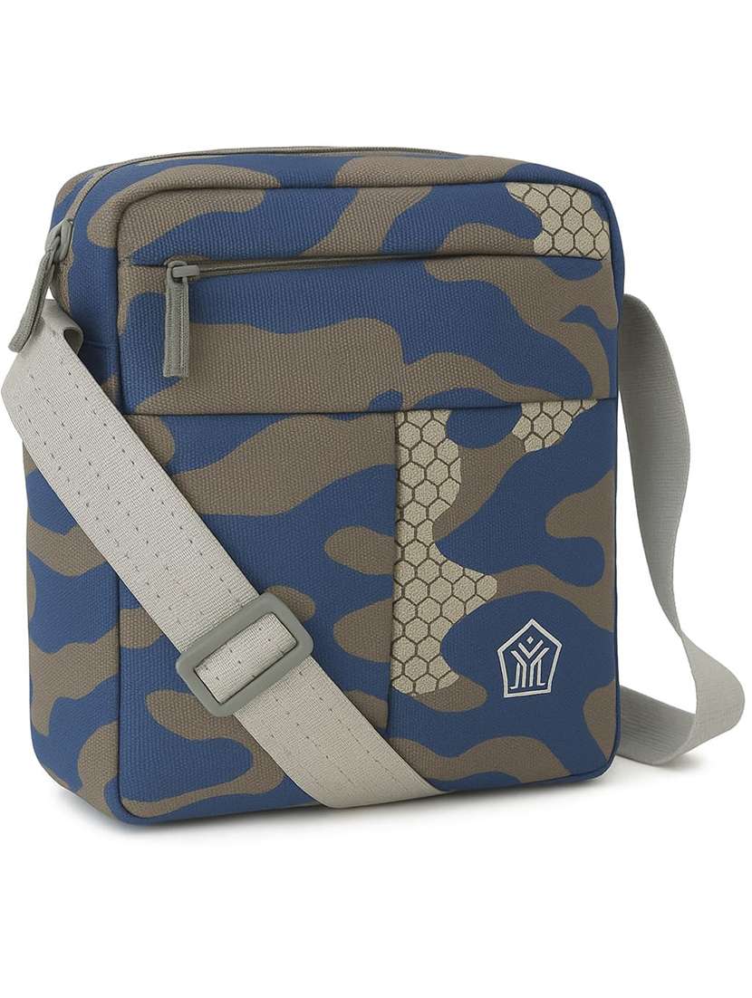 men printed messenger bag - 22381696 -  Standard Image - 3