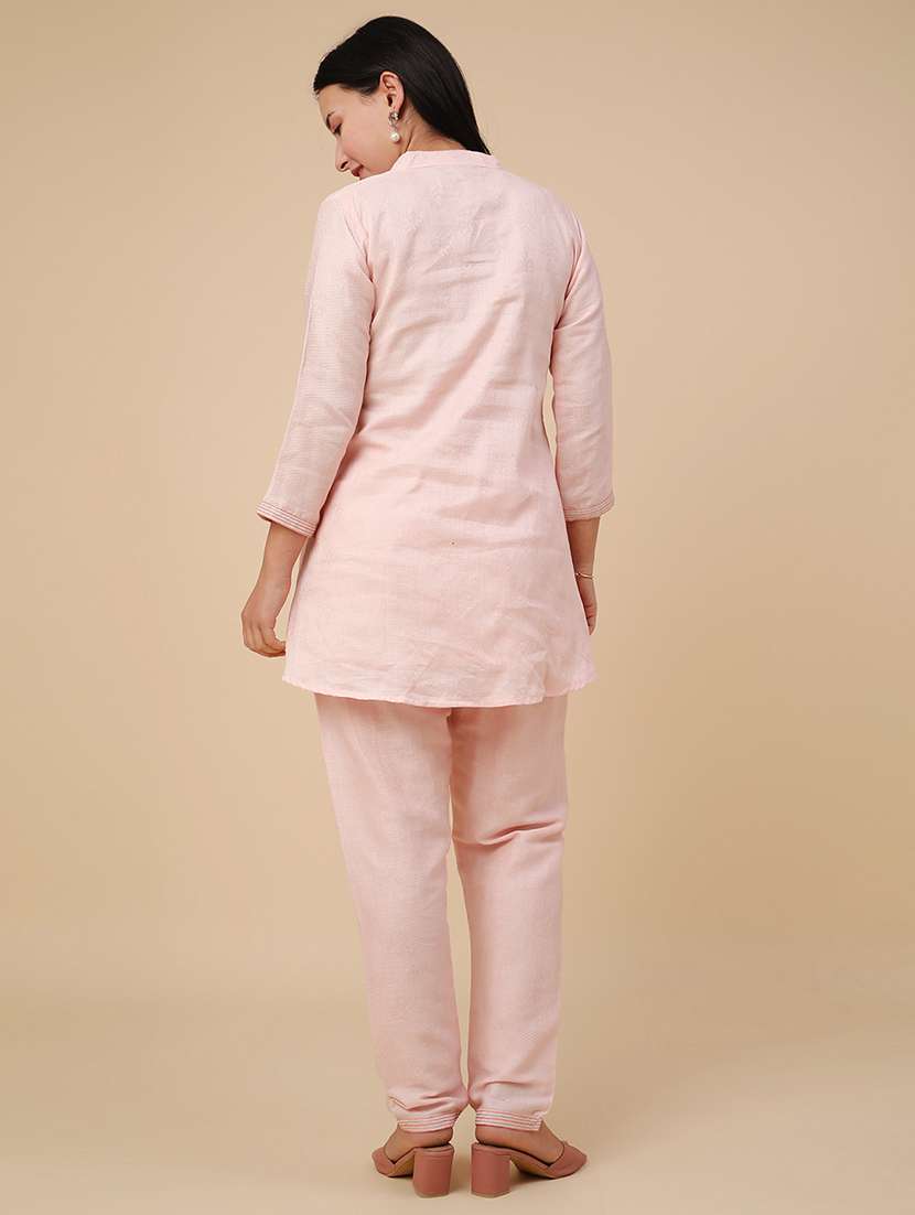 pink cotton coord set - 22382050 -  Standard Image - 3