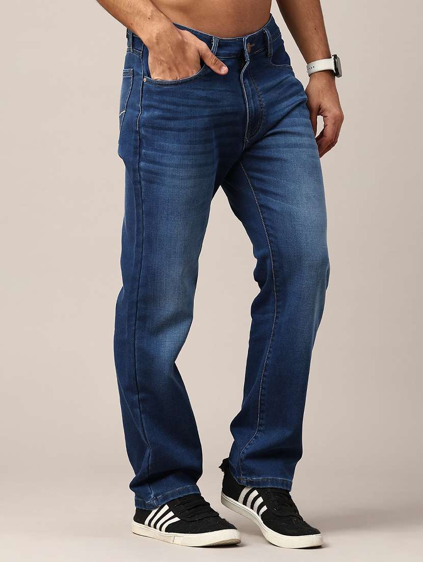 blue cotton jeans