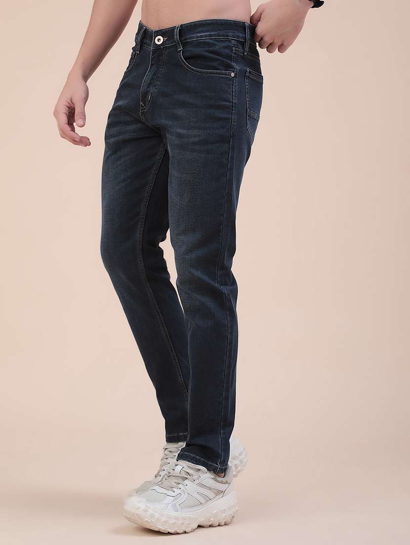 blue cotton jeans - 22382471 -  Standard Image - 3