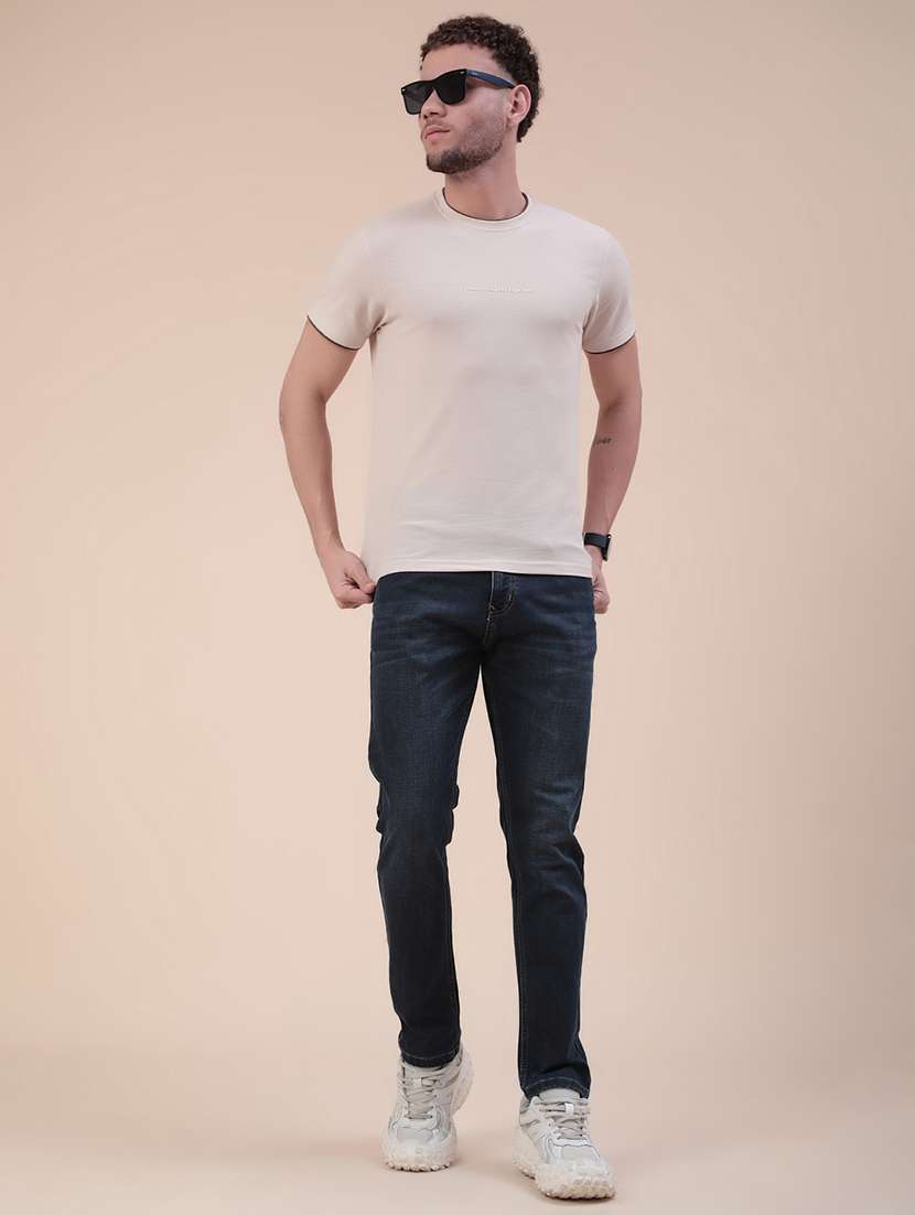 blue cotton jeans - 22382471 -  Standard Image - 5