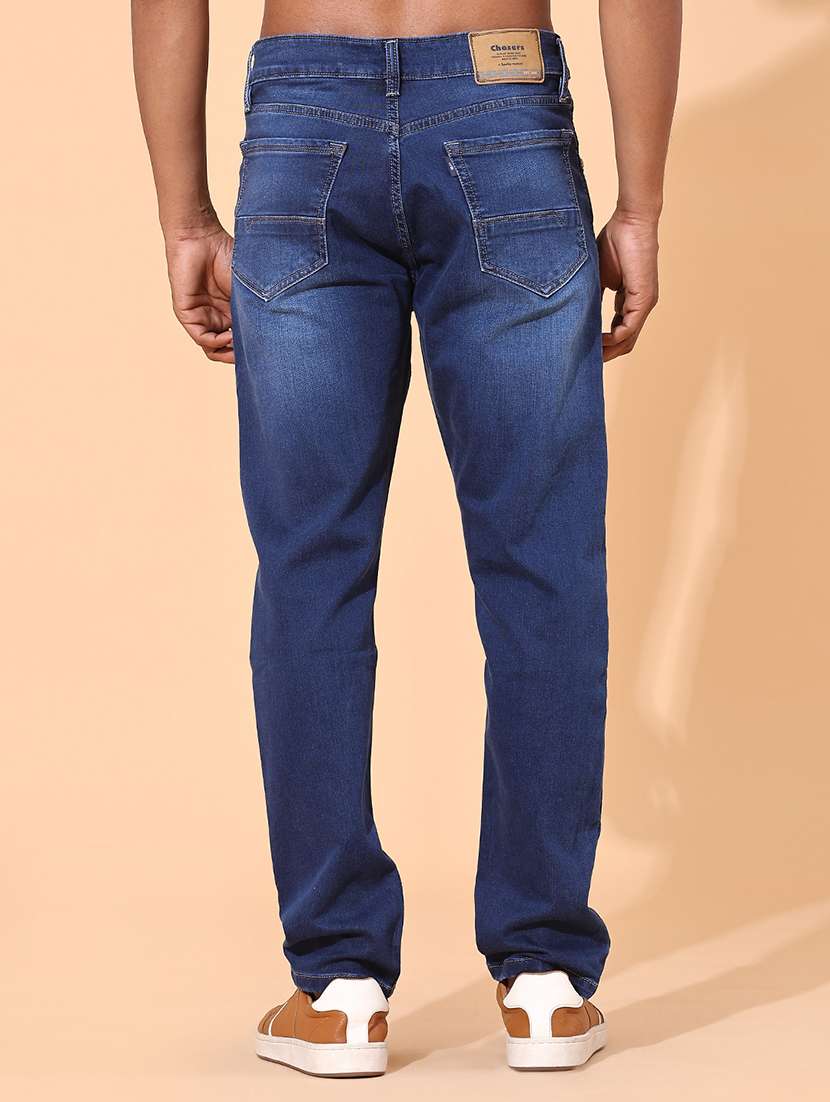 blue cotton jeans - 22382472 -  Standard Image - 3