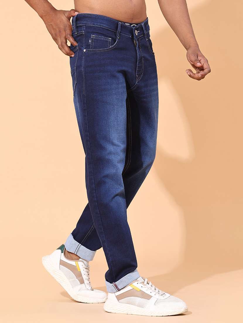 blue cotton jeans
