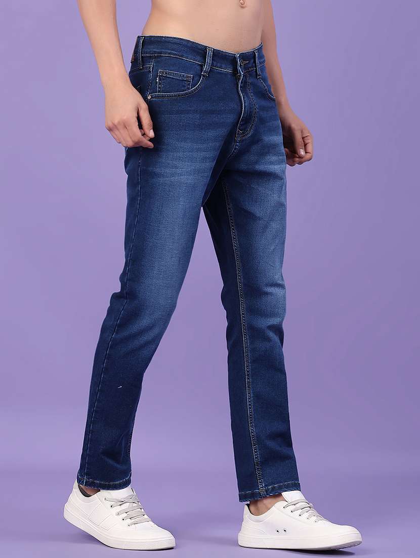 blue cotton jeans