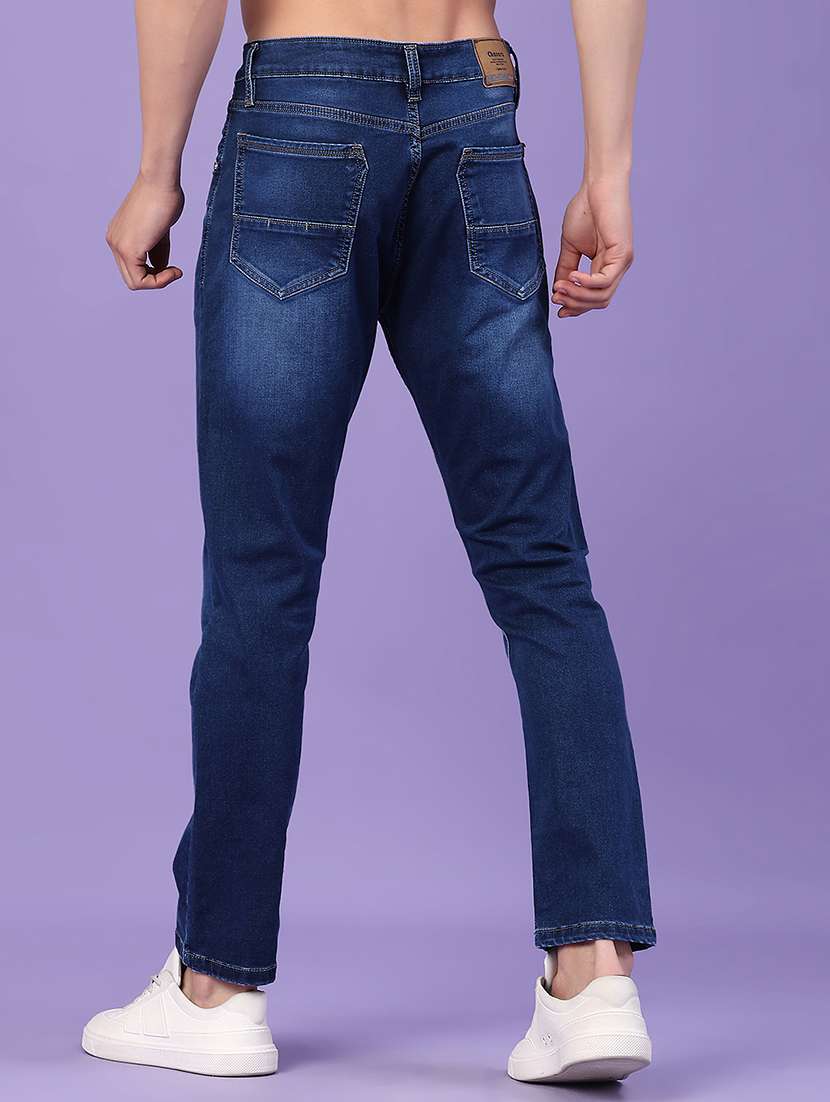 blue cotton jeans - 22382479 -  Standard Image - 3