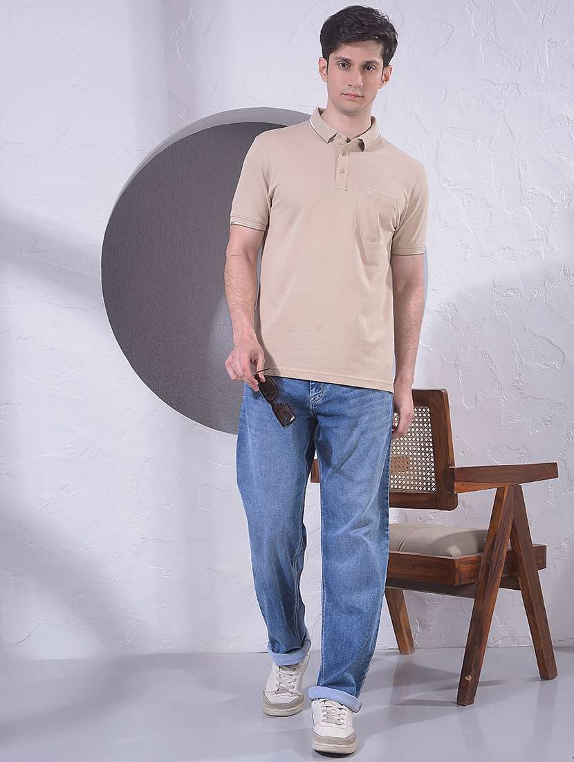 Men Washed Mid Rise Full Length Jeans - 22383411 -  Standard Image - 5