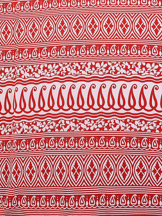 women printed casual wear saree with blouse - 22384173 -  Standard Image - 5