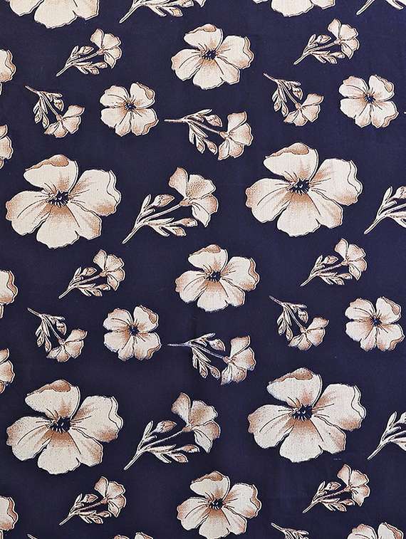 women printed casual wear saree with blouse - 22384176 -  Standard Image - 5