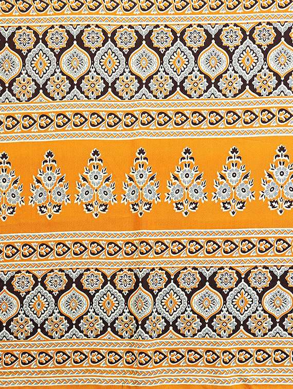women printed casual wear saree with blouse - 22384182 -  Standard Image - 5