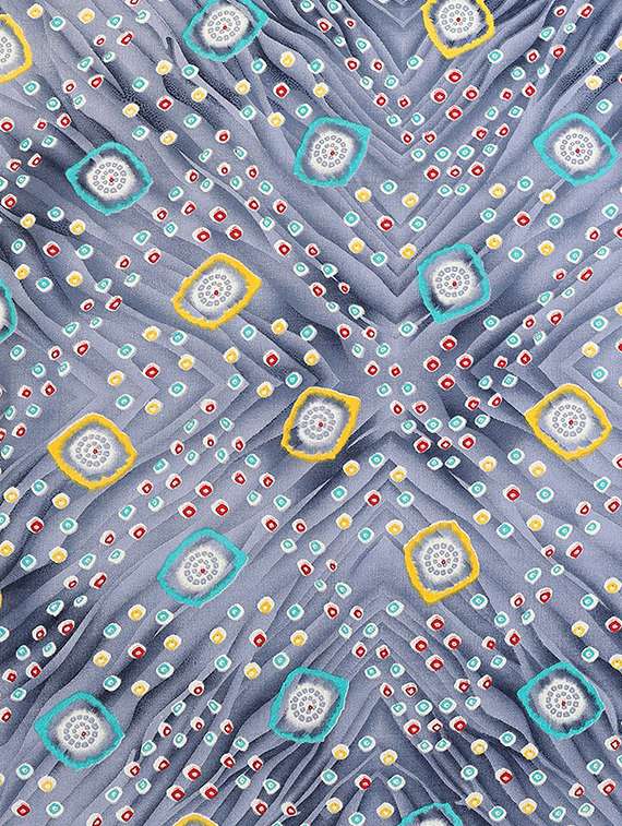 women printed casual wear saree with blouse - 22384188 -  Standard Image - 5