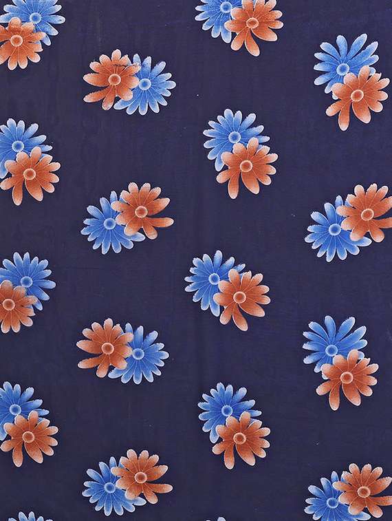 women printed casual wear saree with blouse - 22384203 -  Standard Image - 5