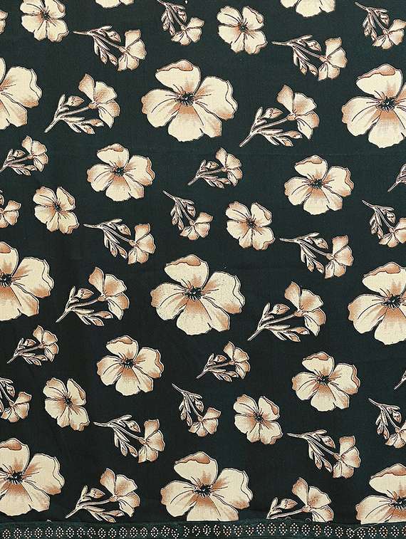 women printed casual wear saree with blouse - 22384285 -  Standard Image - 5