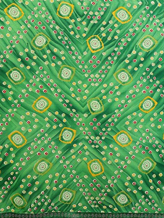 women printed casual wear saree with blouse - 22384295 -  Standard Image - 5