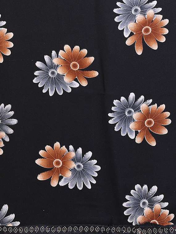 women printed casual wear saree with blouse - 22384314 -  Standard Image - 5